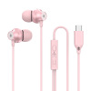 Metal headphones, mobile phone, earplugs, 3.5mm, wire control, wholesale