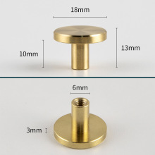 皮拉手金属头 金属扣  皮带扣 铜头 把手固定件特有扣 拧螺丝固定
