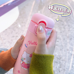 Three Liole Kids Insulated Cup with Straw, 316 Stainless Steel Student Water Cup, Office Home Convenient Cup, Gift