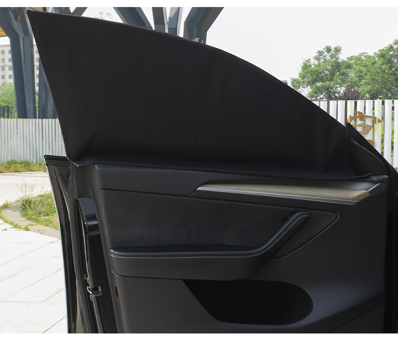 Cross-Border Foreign Trade Tesla-Specific Sunshade Privacy Curtain Tesla Full-Vehicle Sunshade Camper Car Sleeping Privacy Curtain