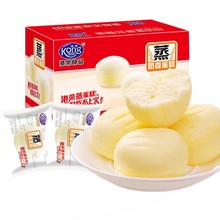 港荣蒸蛋糕整箱4斤蒸奶香蛋糕营养早餐面包 网红零食糕点点心小吃