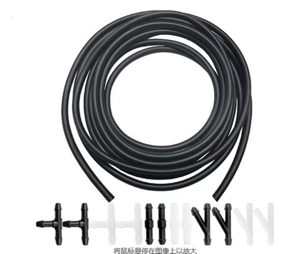 4 m 호스 (Y형 커넥터 4pc + I형 커넥터 4pc + T형 커넥터 4pc)