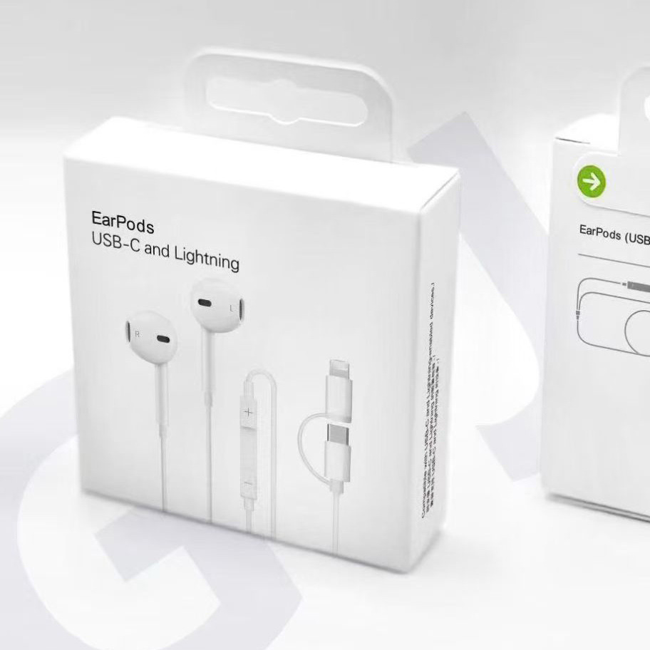 Apple EarPods USB-C and Lightning White