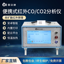 便携式一氧化碳二氧化碳分析仪红外分光CO/CO2浓度有害气体检测仪