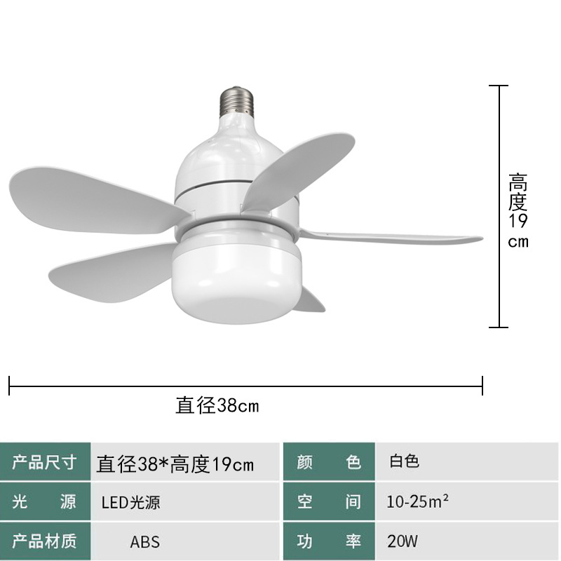 흰색 (5 잎 팬 빛)