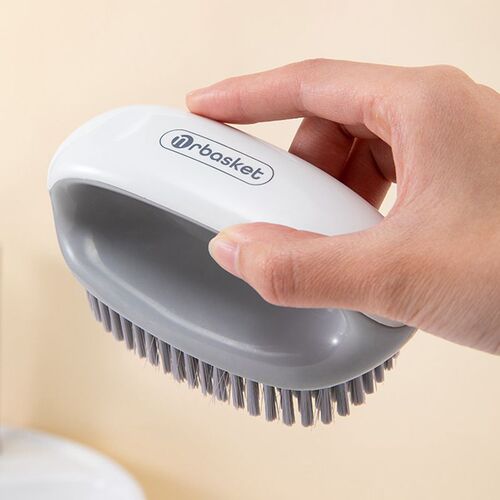 Shoe brush with soft bristles, household non-damaging shoe brush, special laundry brush for shoe washing, multifunctional long-handled cleaning brush