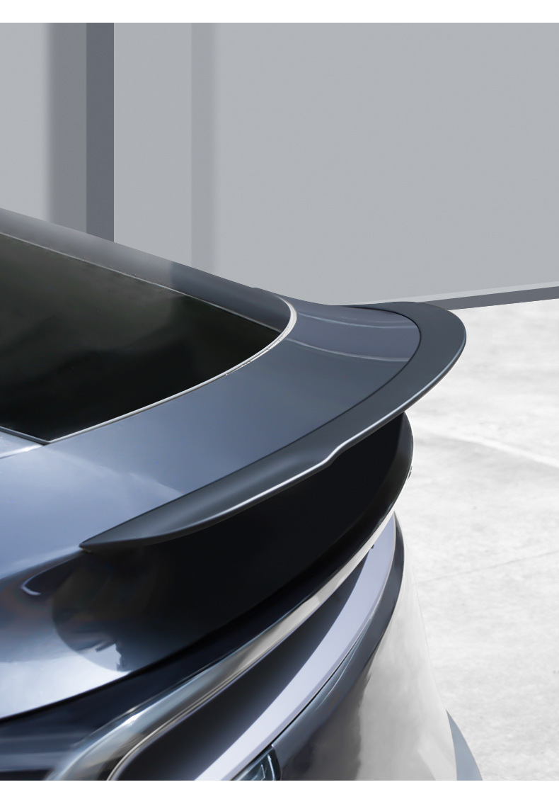 Cross-Border Wholesale of High-Performance Fixed Wind Wings and Accessories for Tesla's New Version Model Y P-Version Injection-Molded Rear Wing