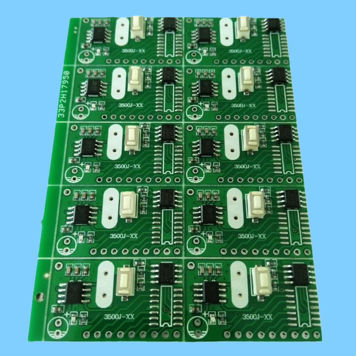 5V六路高低电平输出超外差解码接收模块 高频稳定无线接收线路版