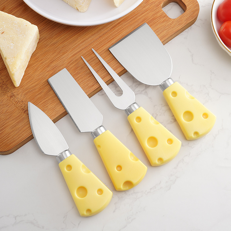 Kitchen Tools new stainless steel cheese knife children's stainless steel cream knife pizza knife baking cheese suit