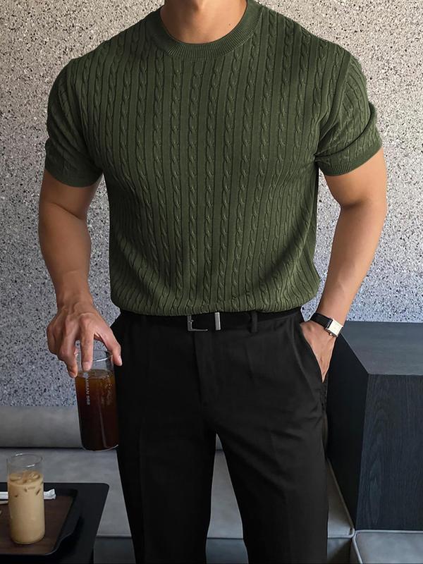 E9735 亚马逊速卖通款 Knitwear 跨境代发新款男式针织衫|undefined