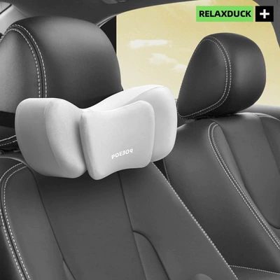 Car Headrest, Neck Pillow, Headrest - neck-care-model-light-gray-271012cm