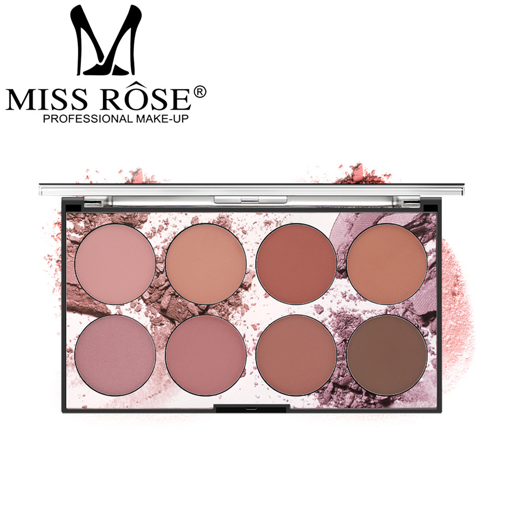 (Cross-border trading), (Wholesale), matte face blush, 8 colors, long-term effect