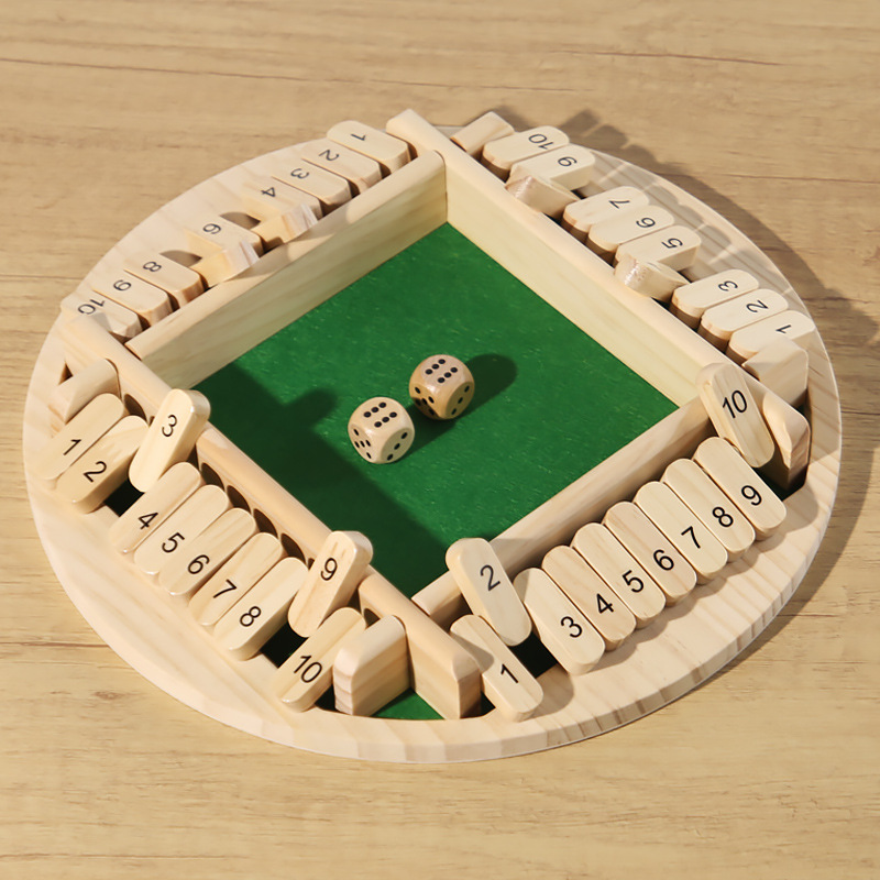 Juego de flop de cuatro lados, fiesta de bar, ocio, juego interactivo, juguetes digitales, juegos de mesa para padres e hijos para niños, orden de vino