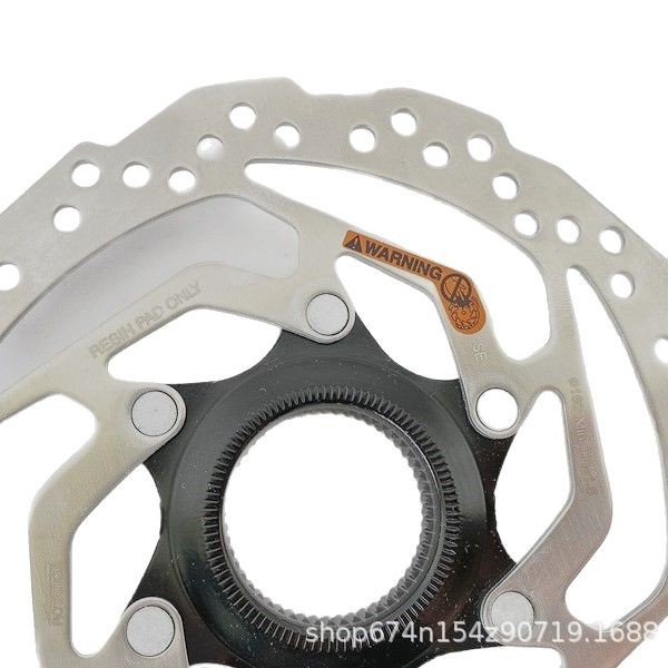 Bienes genuinos RT10 disco de bloqueo medio 160mm bicicleta de montaña disco de freno de disco