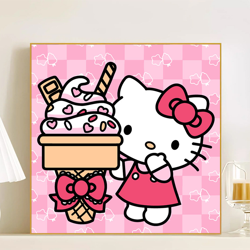LL039 / 20*20CM(画笔+颜料+绷好内框）