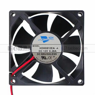 ԭ�bHXH ���d�� HDH0812EA -A 12V 0.38A 8025 ���L��ɢ���L��8CM