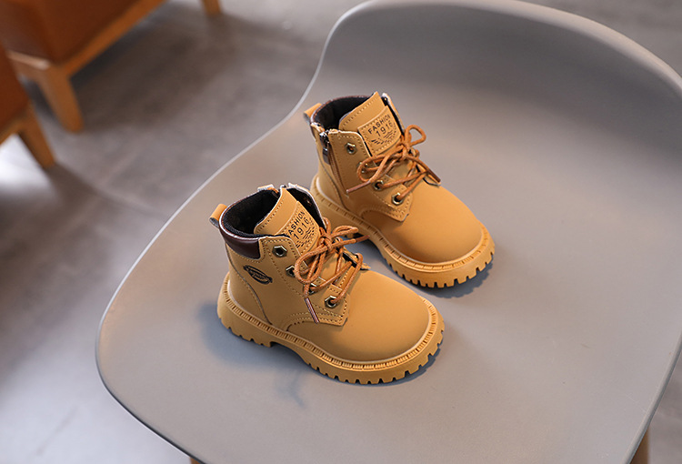 Boys' Martin 2023 Korean Edition Autumn New Walk Short Boots Small, Medium, and Large Children's Soft_voghion.com