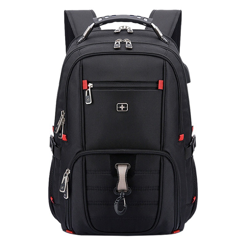 Kingsgear Backpack Men's Large Capacity School Bag 17inch Men's Computer Bag Business Travel Backpack