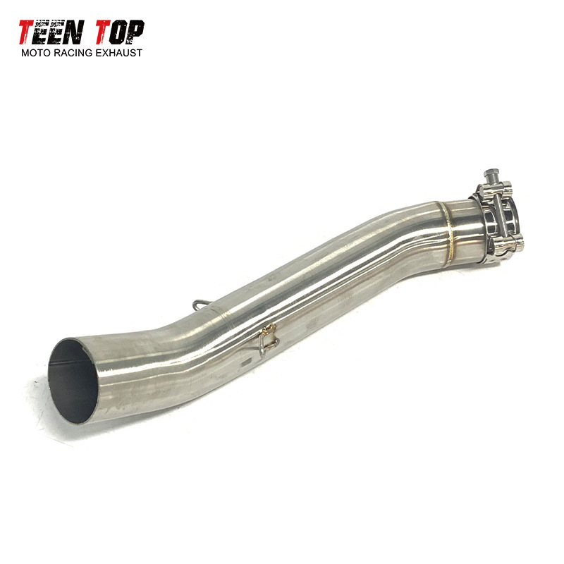 Modified Benelli Huanglong 300 Exhaust Pipe Middle Section Suitable for Benelli Bn302/Tnt300 51mm Interface
