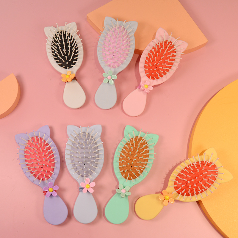 Mini cojín de aire lindo peine ins peine pequeño peine de masaje peine de modelado de peluquería peine de embalaje separado peine al por mayor