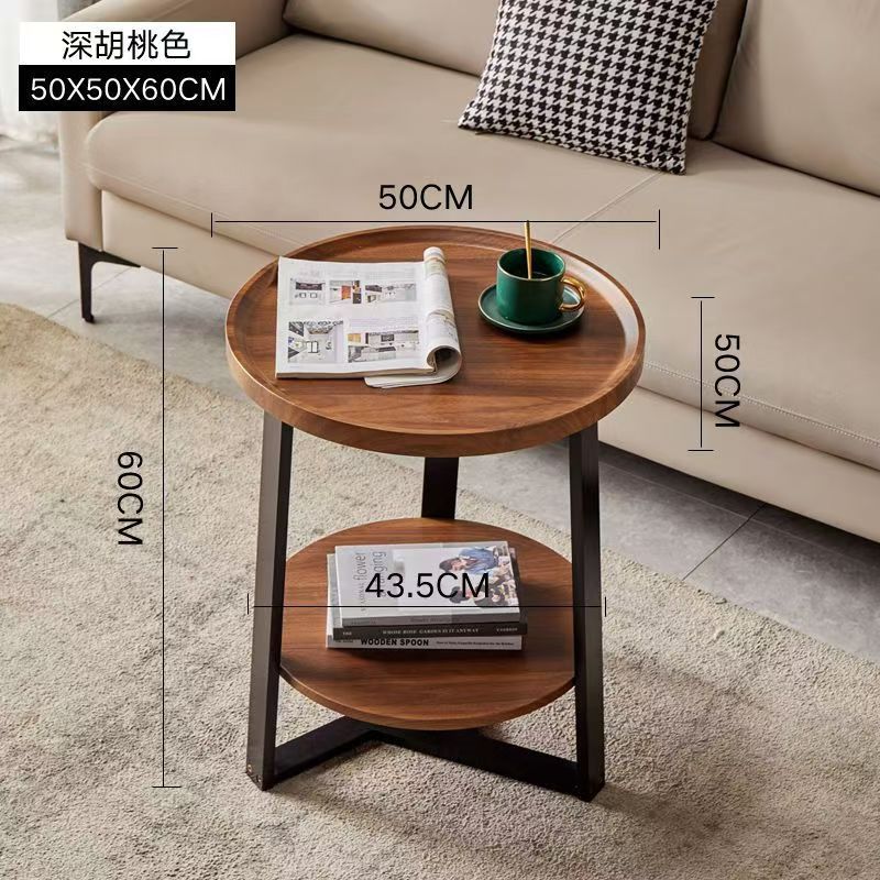 더블 레이어-월넛 색상 50*50*60