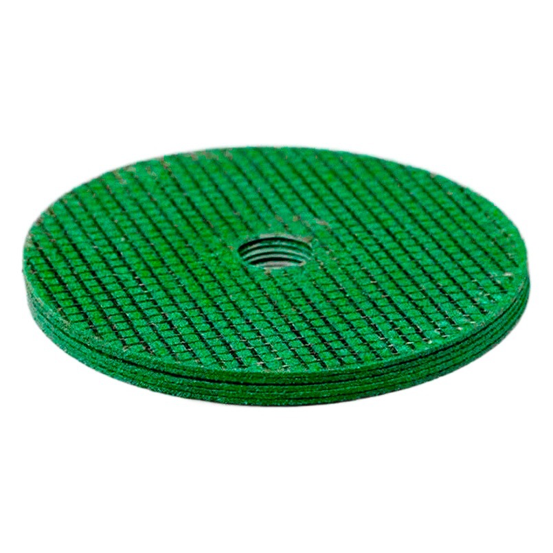 Disco de corte genuino para metal y acero inoxidable, disco de diamante para amoladora angular, disco de corte de resina de doble malla.