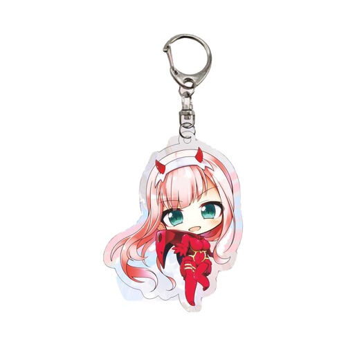 Anime DARLING in the FRANXX peripheral national team keychain pendant