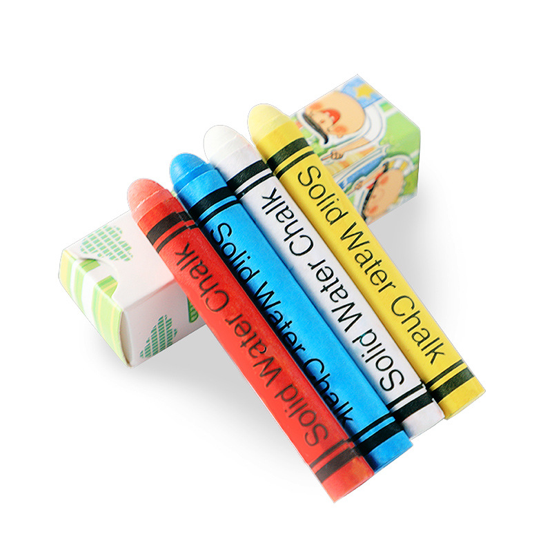 Accesorios de pizarra para niños pincel sin polvo tiza soluble en agua dibujos animados graffiti infantil cuento de hadas pintado a mano sin polvo