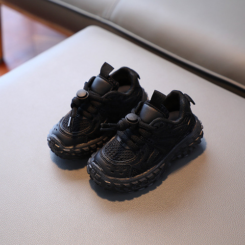Autumn children's shoes, boys' dad shoes, breathable mesh shoes, girls' baby shoes, fashionable tire-soled children's shoes