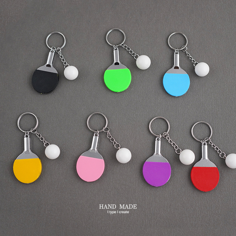 Keychain for table tennis for badminton for keys