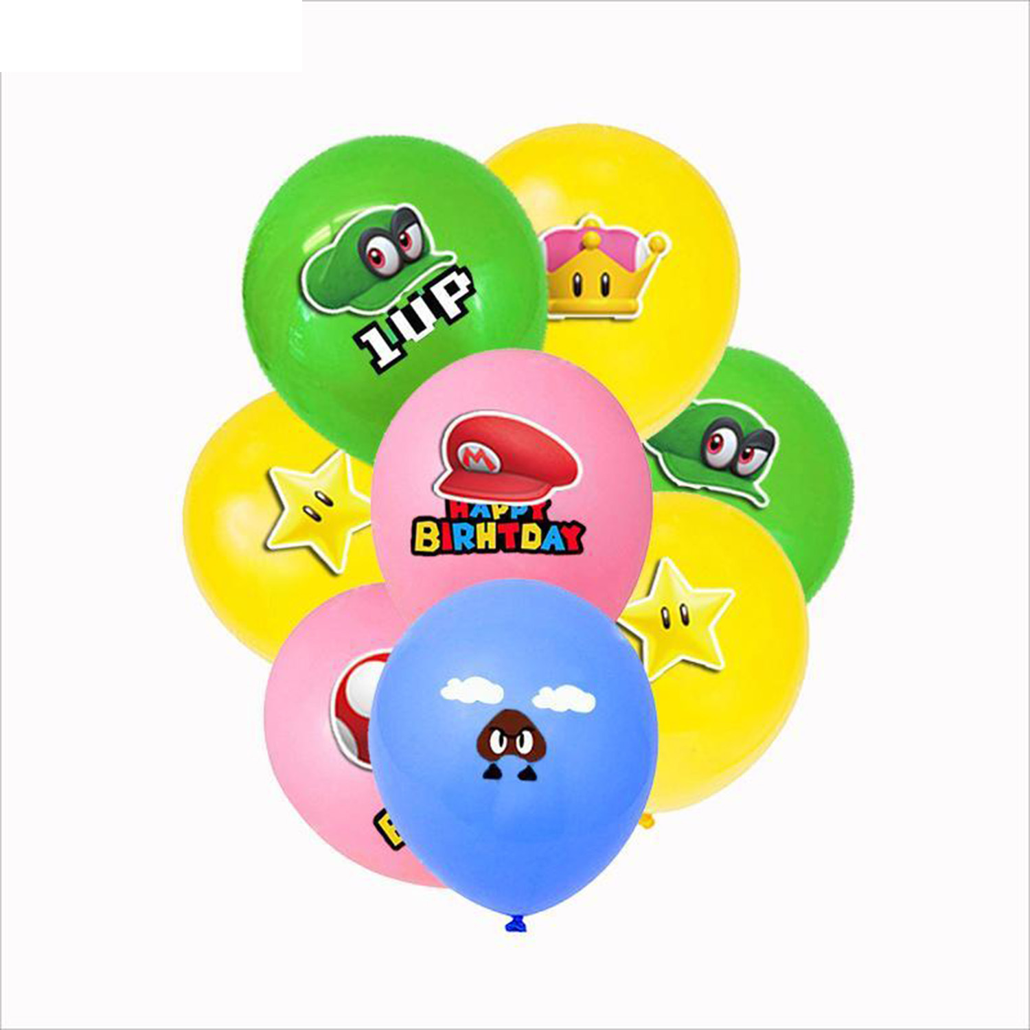 Balloon 18PCS-Green Mario