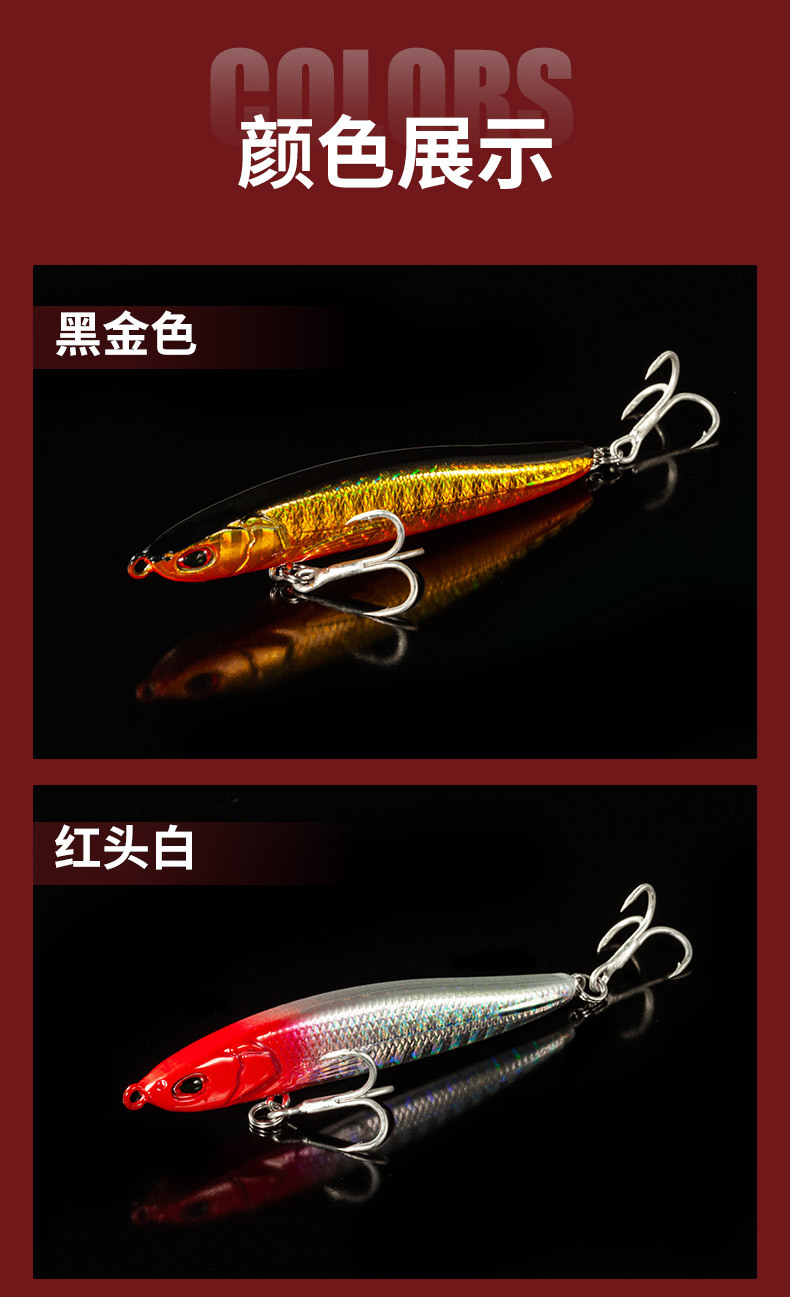 Floating Minnow Lures Hard Baits Fresh Water Bass Swimbait Tackle Gear