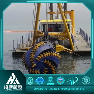 挖泥船厂家江海港口挖泥船生产厂家航道加深重型绞吸式挖泥船海鼎