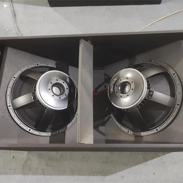 Fábrica sin envío bajo doble 18 pulgadas altavoz pasivo 1200W subwoofer profesional pasivo DS218