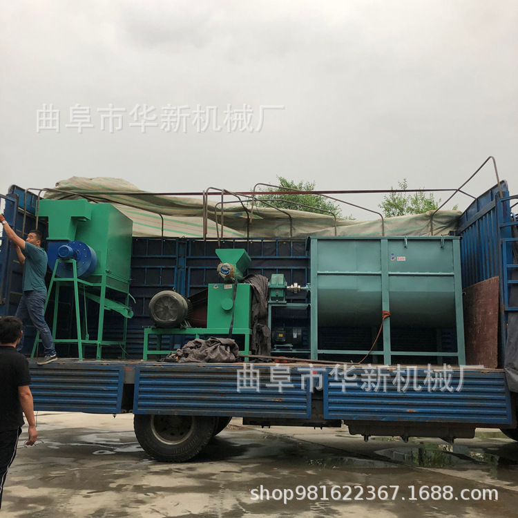 华新环模饲料颗粒机组 鸡鸭鹅鱼饲料制粒机生产线 猫砂成套颗粒组