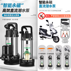 直流水中ポンプ大型モーター12V24V48V60V72V高揚程大流量バッテリー電気自動車ポンプ