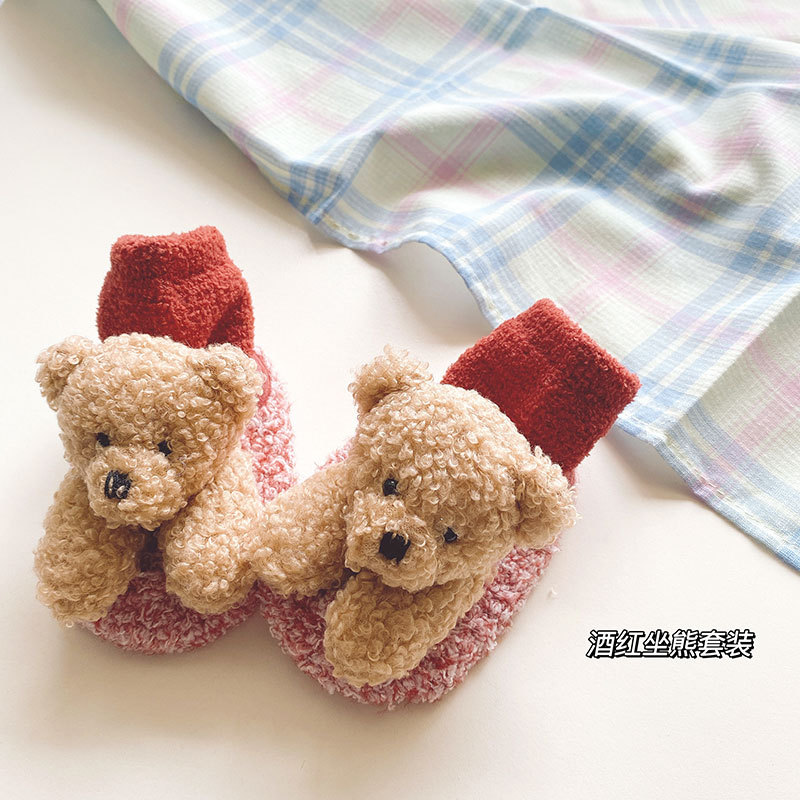 Children's socks ins wind baby children'...