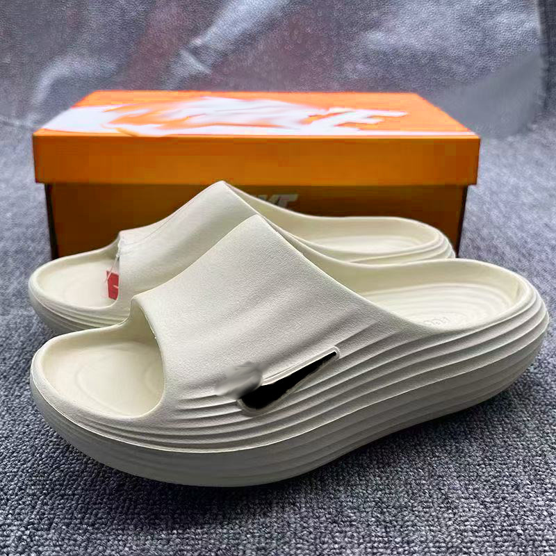 Pure Original Reactxrejuven8Slide Comfortable and Versatile Rubber Non-Slip and Anti-Wear Slippers for Men and Women