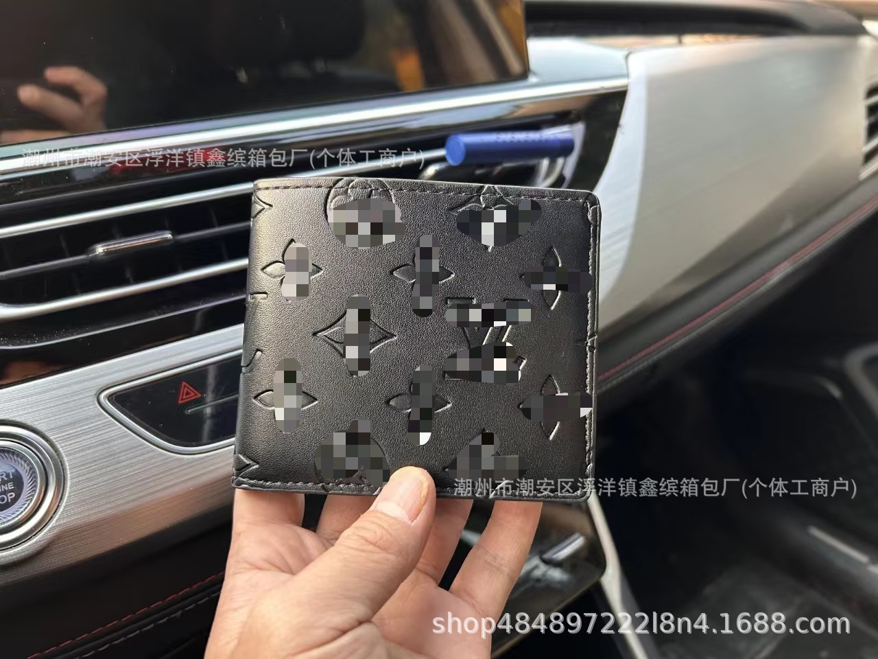 Cartera de moda de hombre transfronteriza europea y americana corta billetera de cuero real plegable para mujeres embalaje de cartera de suministro de comercio exterior Q217