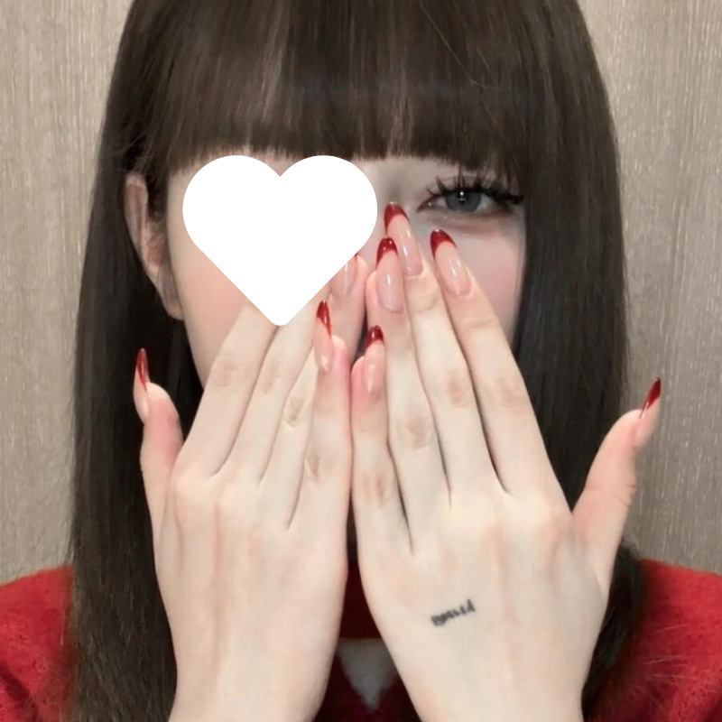 New Year's Red French-Style Manicure, Pure Handmade Wearable Nails, Premium Long-Length Nail Art Patches That Enhance Complexion, Finished Nail Stickers, Fake Nail Stickers