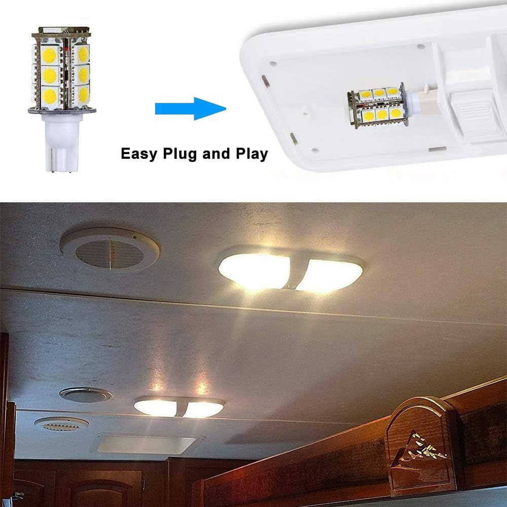 Car T10 Plug-In Bulb Rv Light Roof Light 12V 24V Led Landscape Lighting Stair Light Step Light Vehicle-Mounted