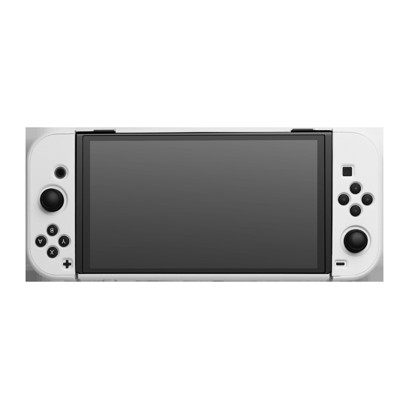 Nintendo switcholed interruptor de la cáscara protectora OLED cristal transparente caso suave de silicona caso dividido caso duro