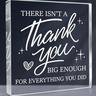 Cross-Border Acrylic Stand Ornaments, Customized Crafts, Table Settings, Mother's Day, Father's Day, Halloween, Christmas Gifts