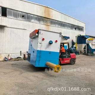 箱体仓储流动收灰集尘车 车载式戈壁沙土气力吸灰机旋转机械臂