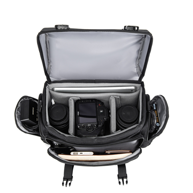 CWATCUN 홍콩 SLR 카메라 가방 어깨 디지털 카메라 가방 사진 카메라 발수 카메라 가방