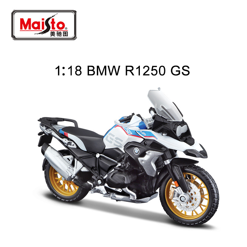 Maisto Meichi 1:18 motocicleta modelo Kawasaki Ducati BMW coche deportivo adorno artificial juguete de regalo