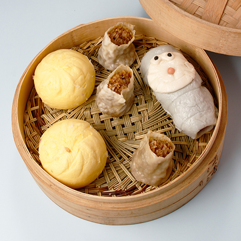 Hand-Woven Steamer Mat Made of Pure Natural Materials for Buns, Steamed Buns, and Small Steamed Buns; Thickened Non-Stick Rattan Woven Mat Tool