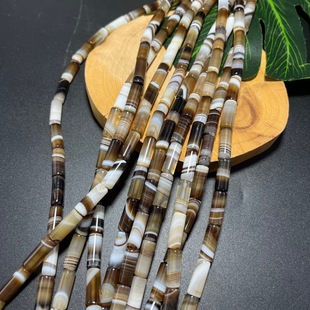 6X15MM �ܹ� ����ɫ�p�z�l�y��� ··ͨ���ιܠ��� Tube Beads