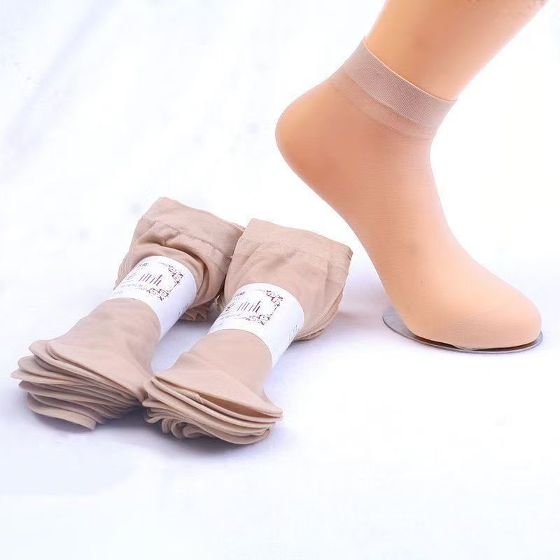 袜子女秋冬款女加厚防勾麻花菠萝防滑袜中筒舒适松口批发|undefined