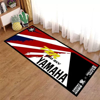 Avtomobil döşəmə paspasları — rug, motorcycle decorative floor mat - motorcycle-e-40120cmdiatom-mud